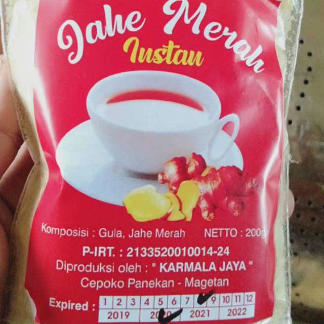 

Jahe Merah Bubuk Instan homemade tanpa pengawet murah meriah