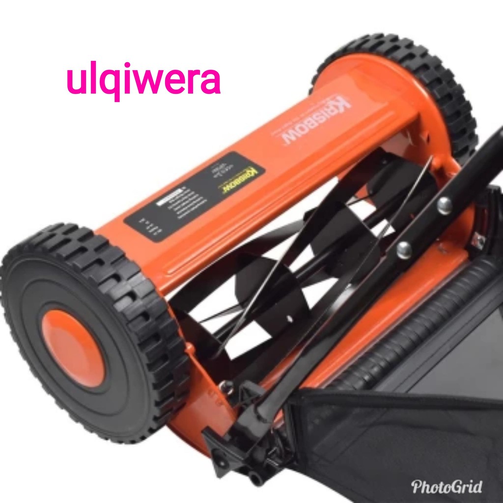 Alat pemotong rumput dorong manual krisbow