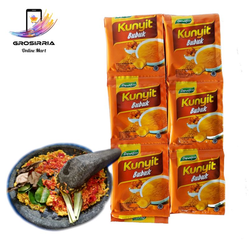

Dapurkita Kunyit Bubuk 4gr (12 Pcs)