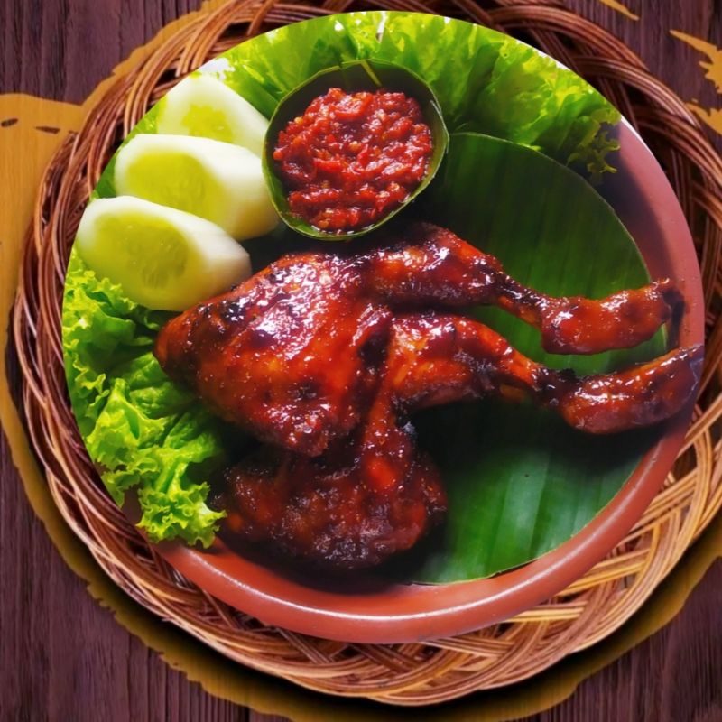 

ayam paha bakar + sambal