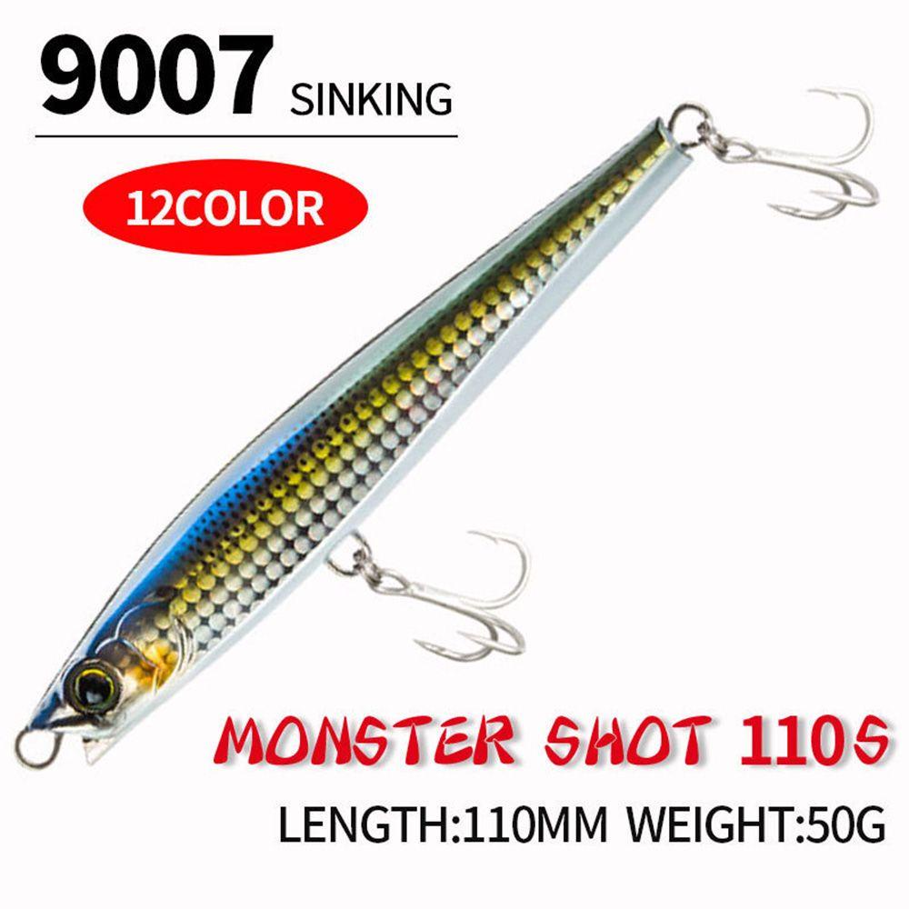 Nanas Tenggelam Pensil Tenggelam Ikan Kecil Umpan 50G/110MM Tackle Bermanfaat Minnow Lures