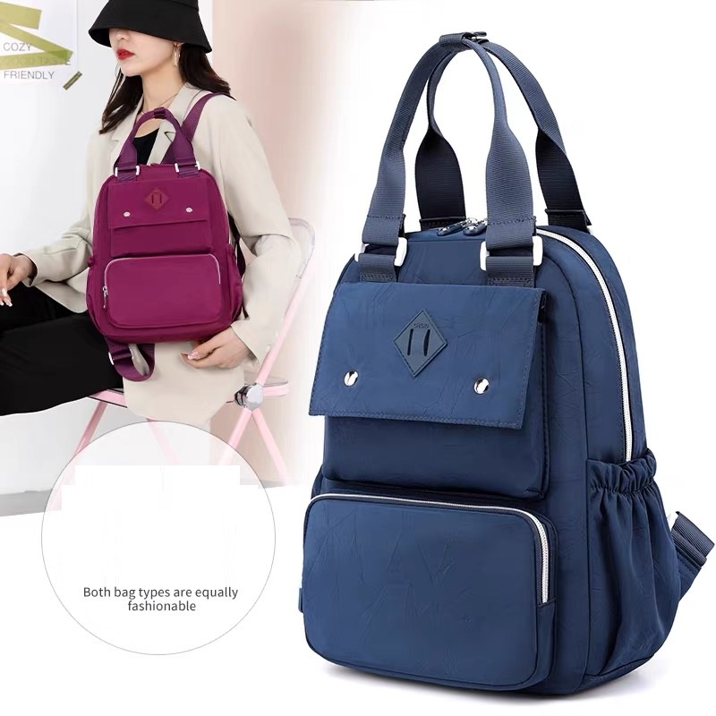 LUCKYMALL Tas Wanita Import Jinjing Ransel CHIBAO CB12286 12286 Parasut Super Quality