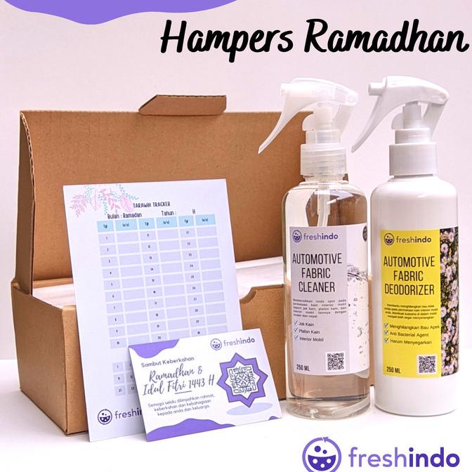 

Hampers Ramadhan Paket Pembersih dan Pewangi Interior Mobil