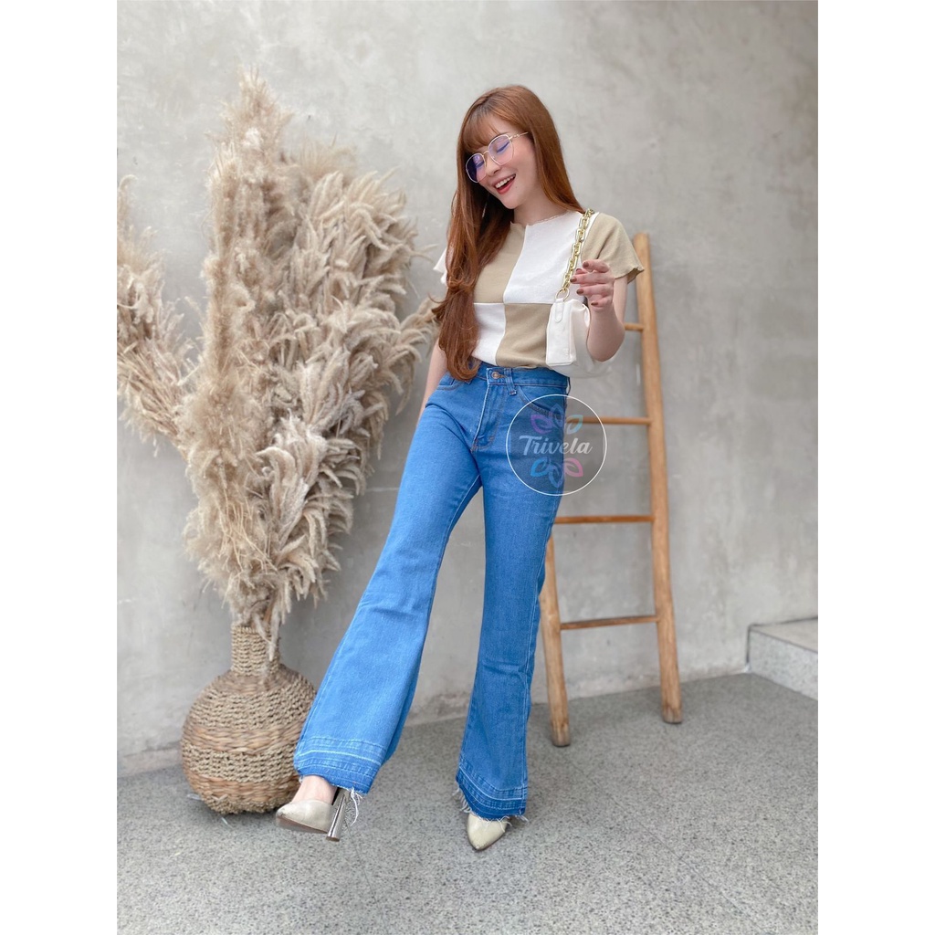 CELANA BOYFRIEND JEANS CUTBRAY ZR 77 / ZR77