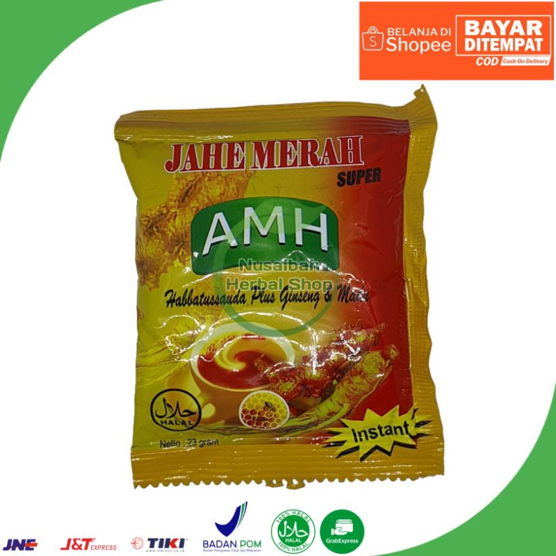 

Jahe Merah AMH [10 Sachet] Minuman Kesehatan Alami