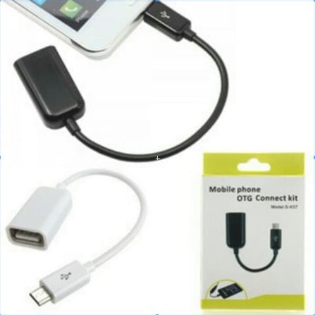 OTG Kabel Micro USB MURAH Kabel Data OTG LUNA V8 OTG Android Kabel