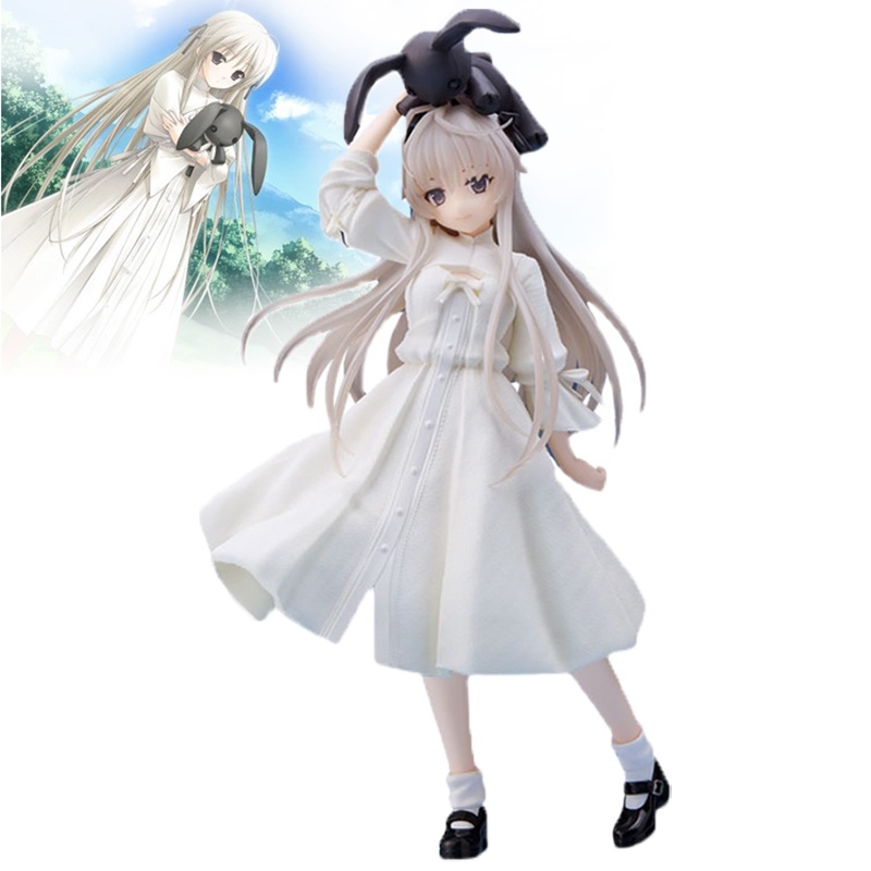 Mainan Action Figure Anime Taito Yosuga No Sora Kasugano Sora Dress Bahan PVC Ukuran 20cm Untuk Hadiah Anak