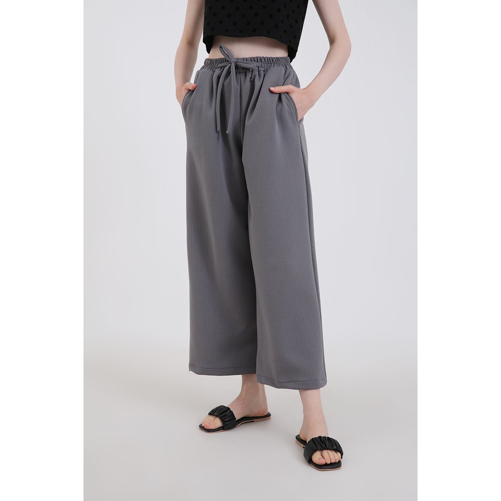Berrybenka - Celana Bahan Kulot Wanita Sofia Mulzia Cullote-2