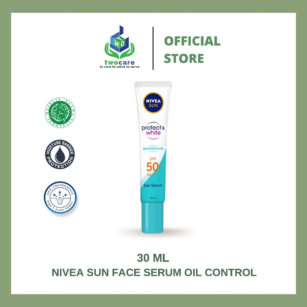 NIVEA Sun Face Protect &amp; White Serum Spf 50+ Oil Control 30 ml