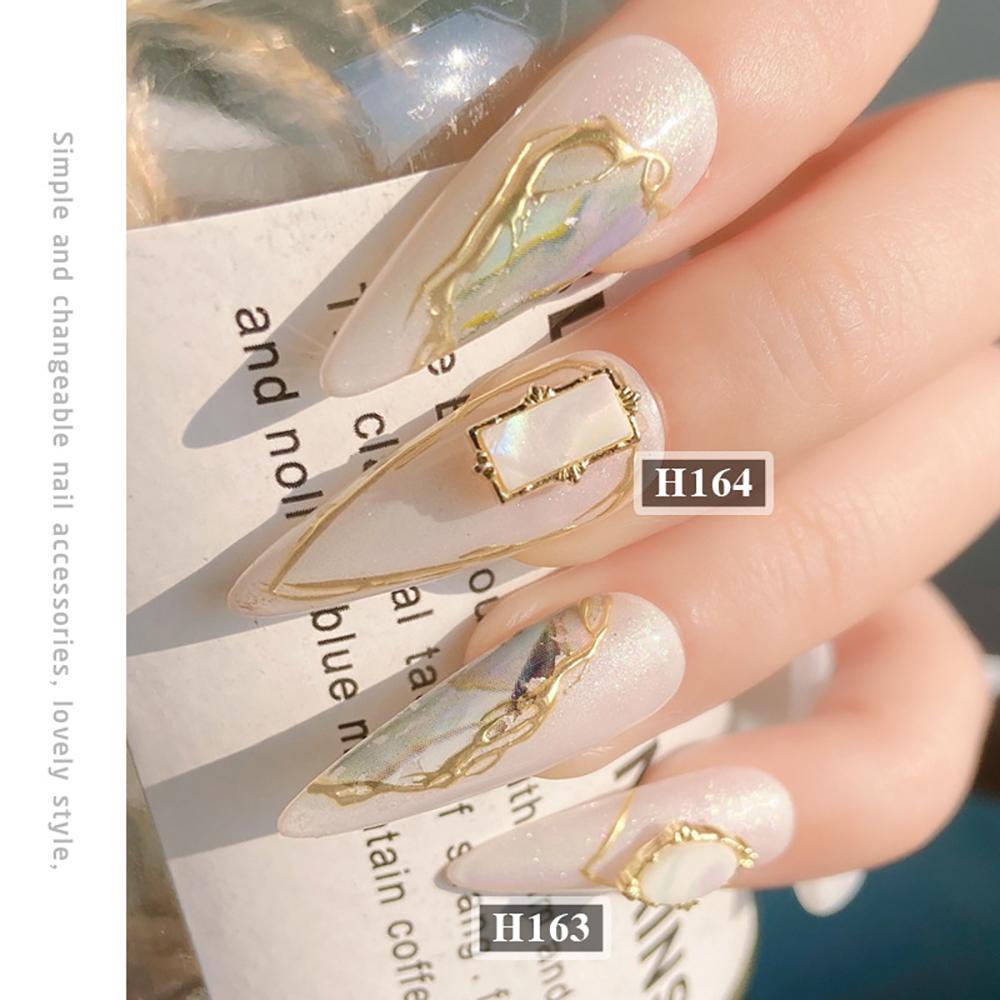 Dekorasi Nail Art Agustina DIY 10Pcs Mewah Halus Shiny Manicure Jewelry