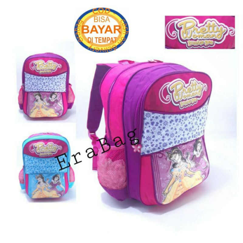 Tas Ransel Sekolah Anak Wanita SD Bumbelbee