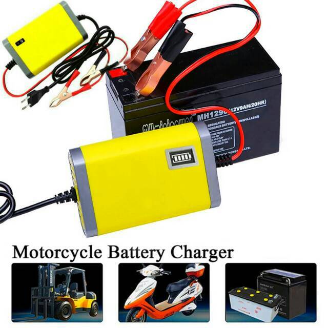 Charger Aki Motor dan Mobil Otomatis Shopee Indonesia Charger Aki Motor dan Mobil Otomatis Shopee Indonesia