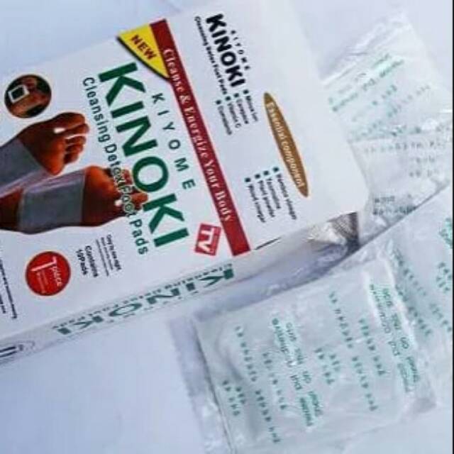 Kinoki detox foot pads kinoki putih