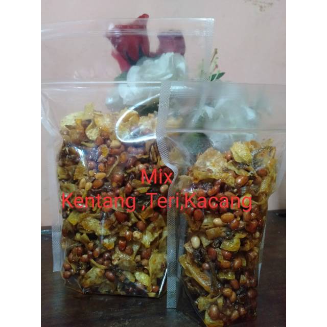 

Mix Kentang, Teri, Kacang fresh no pengawet