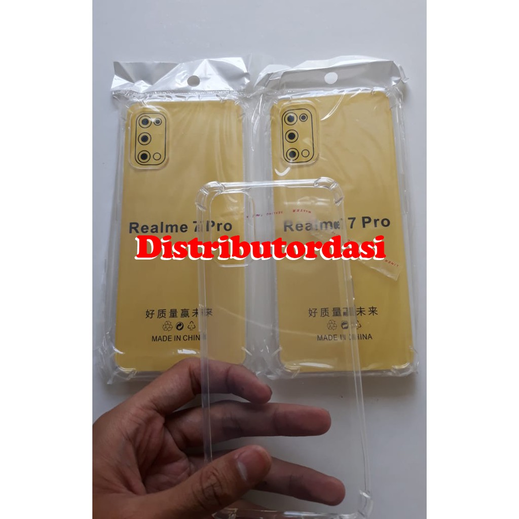 anticrack SOFTCASE CASE TPU SILIKON CASING realme 7 pro ready stok