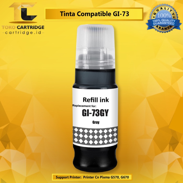 Tinta Compatible GI-73 GI73 GI 73 gi73 Printer Cn Pixma G570 G670 Dye Ink