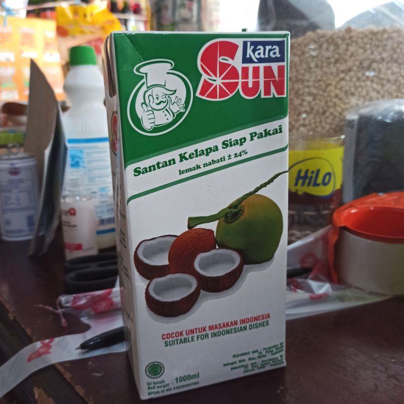 

Sun Kara Santan Kelapa (Coconut Cream) 1000 ml