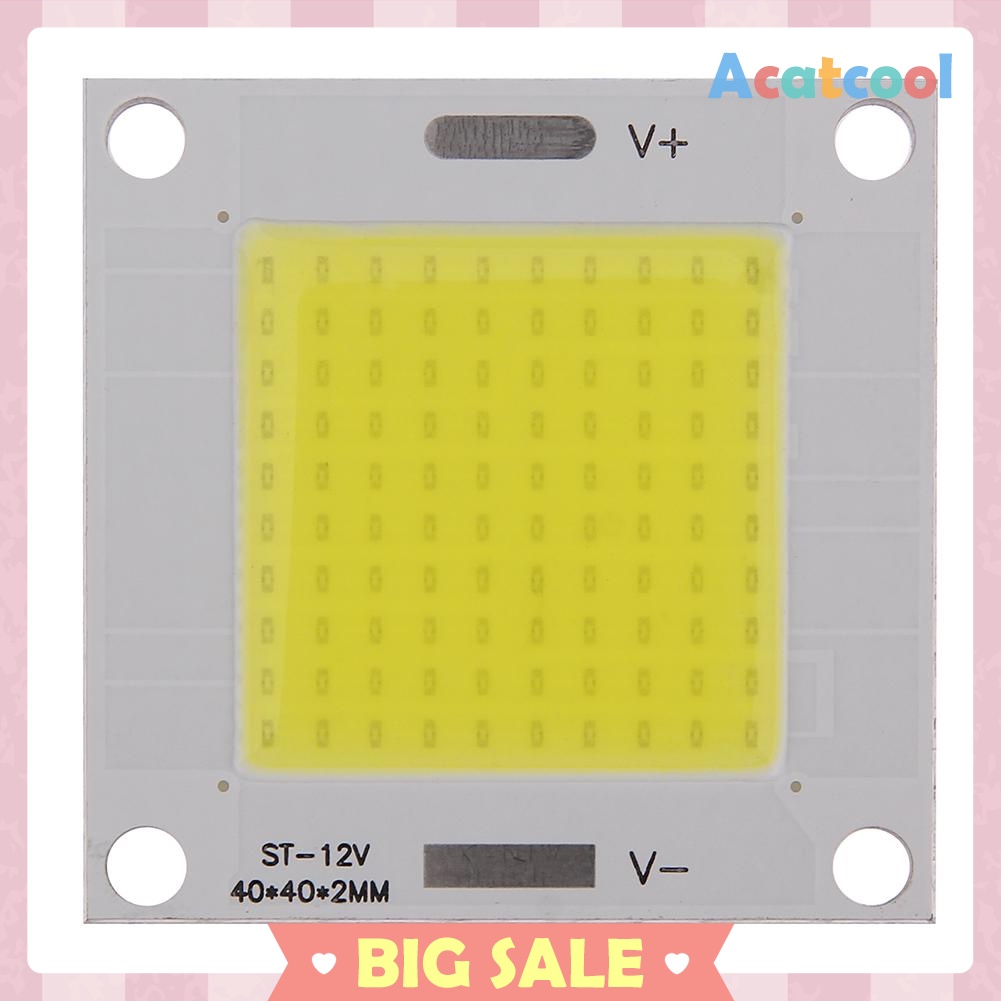 DC12-14V 50W COB LED Integrated Chip Light Panel Bulb for DIY Spotlight