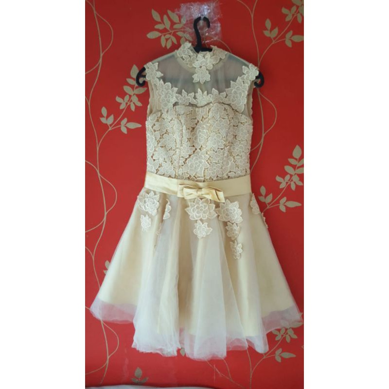 Gold dress (Preloved)