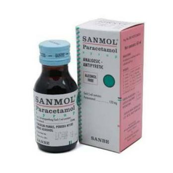 Sanmol sirup 60ml (penurun panas untuk anak usia di atas 2 tahun)