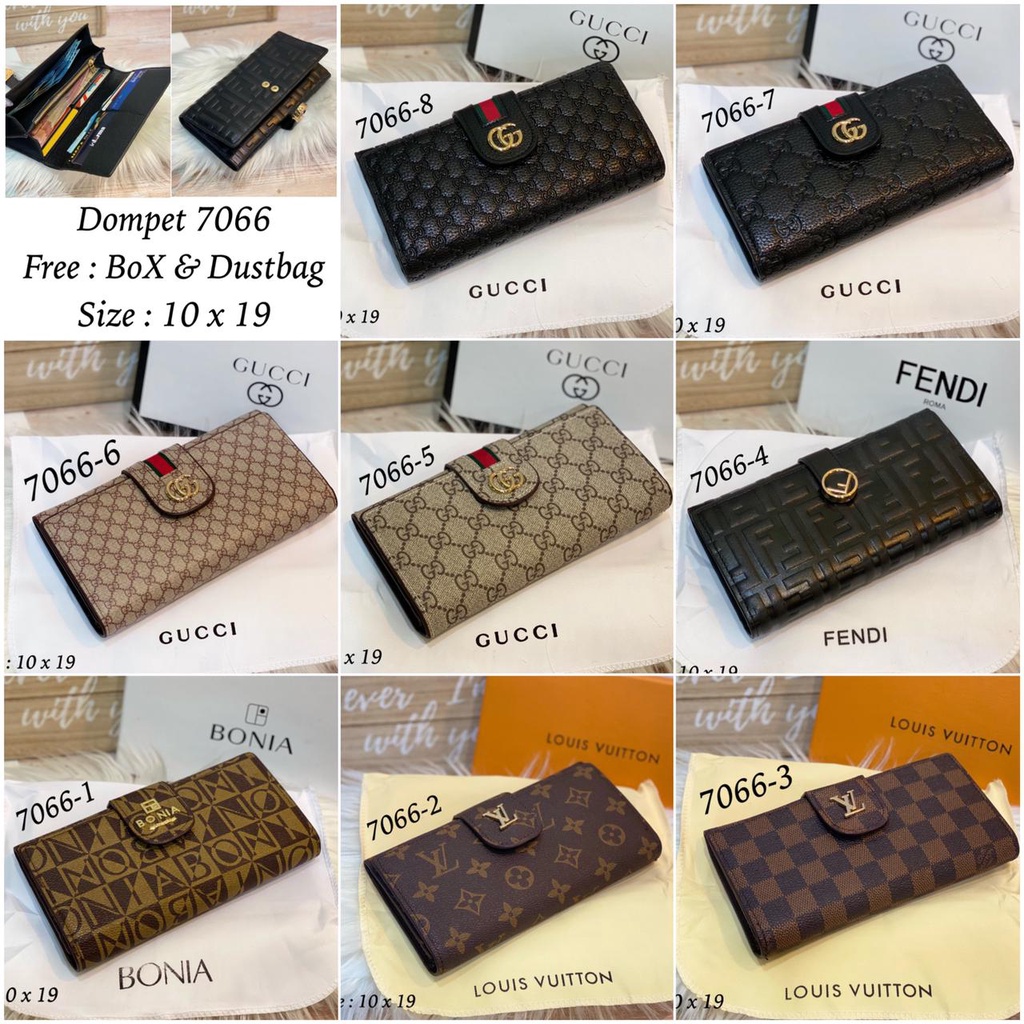 Dompet panjang branded 2lipat 270 7066 3LIPAT