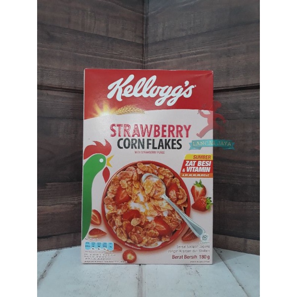 

Kelloggs Strawberry Corn Flakes 180gr