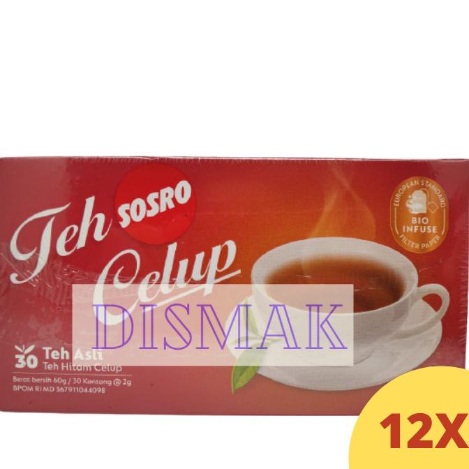 

Teh Celup Sosro 30 12 pcs