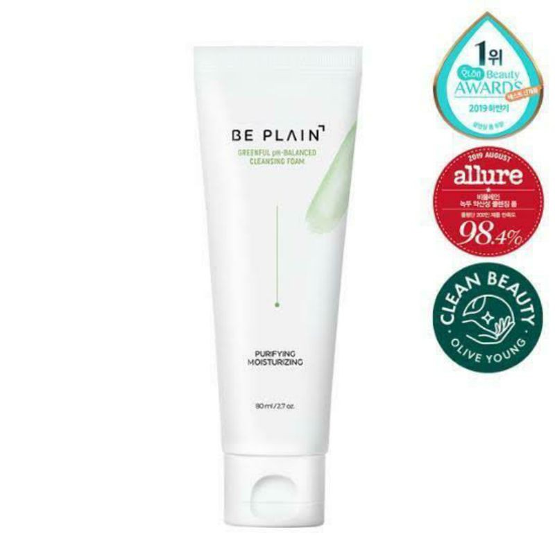 BE PLAIN Greenful pH-Balanced Cleansing Foam