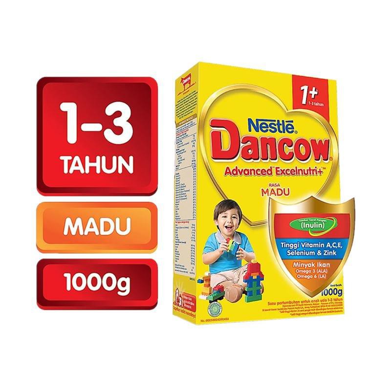 Dancow 1+ Susu Formula Anak Rasa Madu 1000G