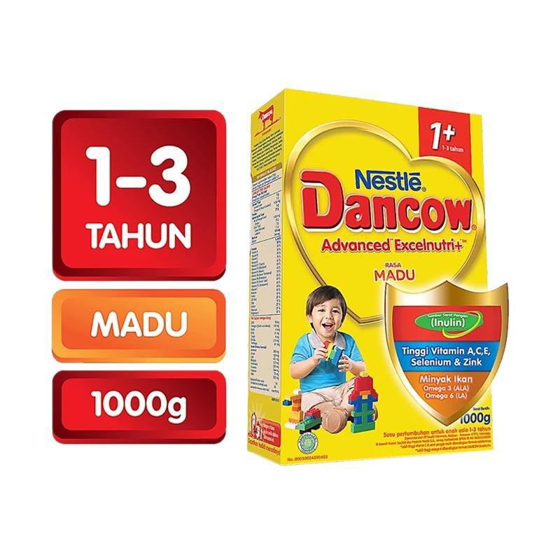 Dancow 1+ Susu Formula Anak Rasa Madu 1000G