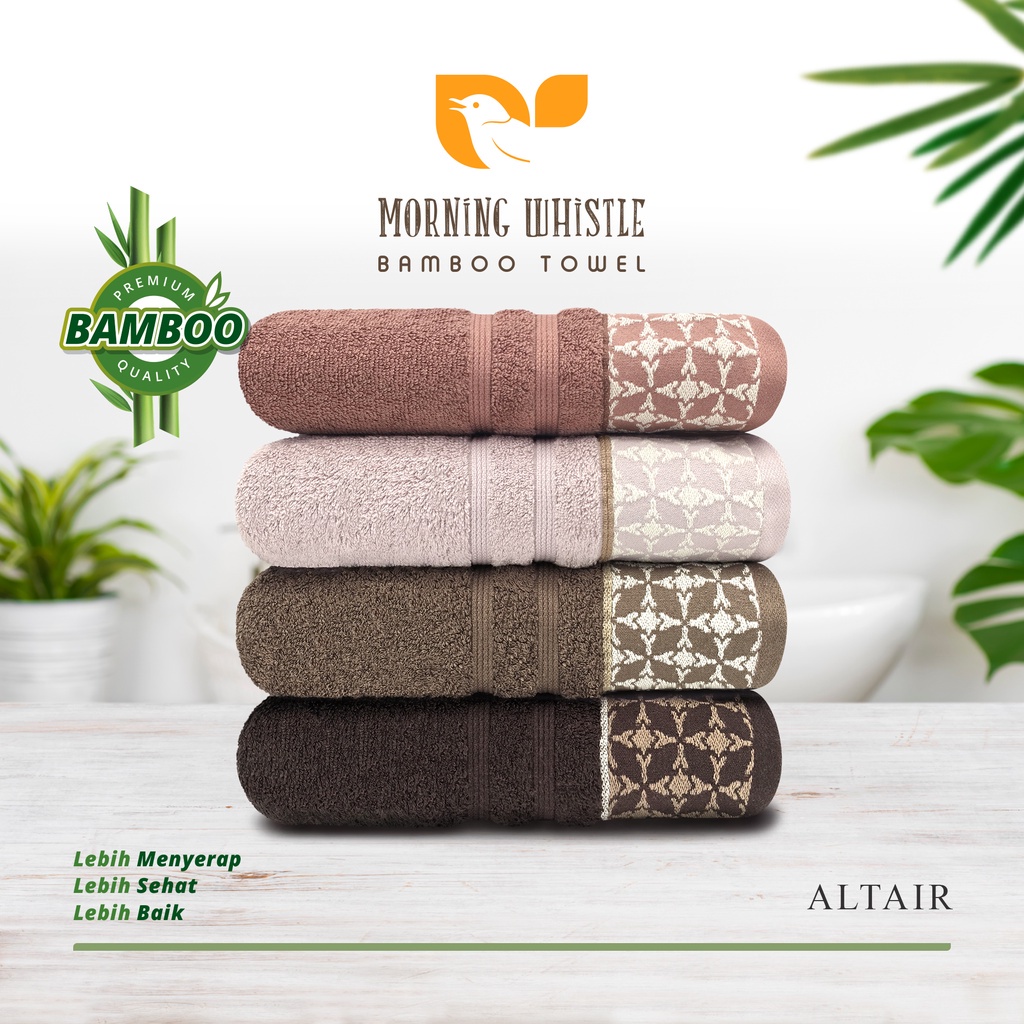 Morning Whistle Handuk Mandi Travel Altair Bamboo 50 x 100