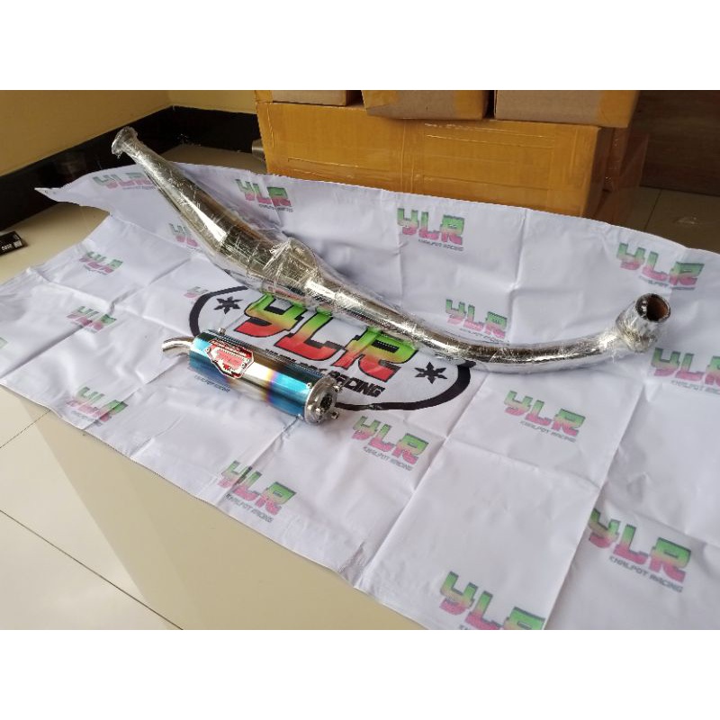 KNALPOT RACING R9 FIZ R POSWAN GALVANIS CRUM