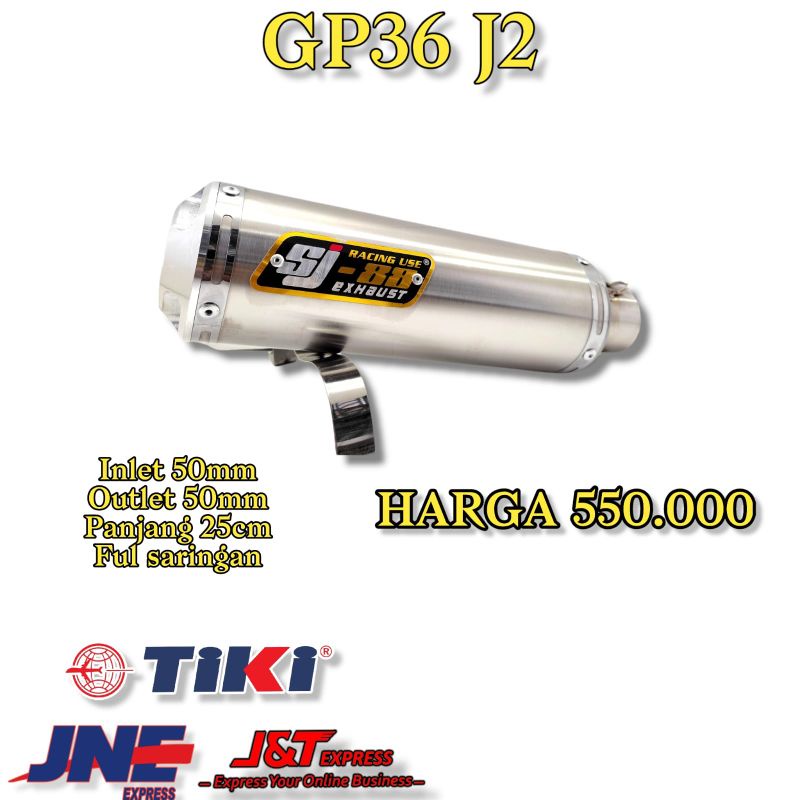 knalpot racing SJ88 GP36 J2