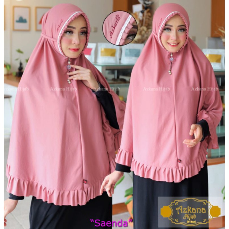 JILBAB JUMBO JERSEY SYAR'I KCB ORIGINAL AZKANA