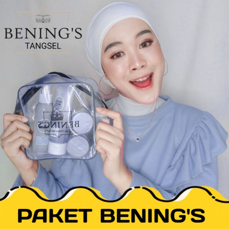 Skinmology By Benings Paket 5in1 Lightening Booster dan Acne Expert Series | Bening Skincare Official Store | Skinmology Official | Skinmology Benings