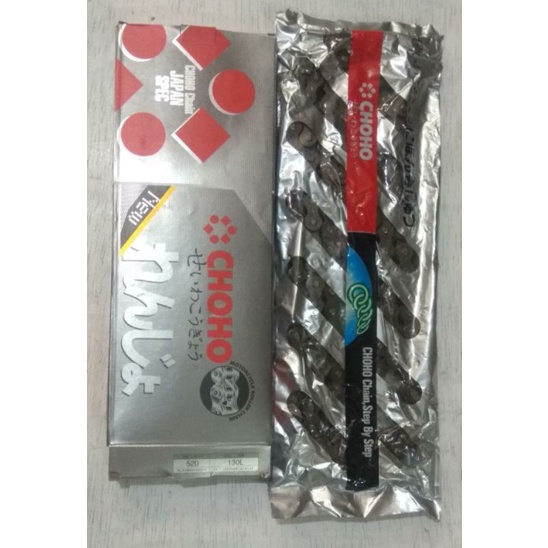 Rante Rantai Roda Hitam 520 - 130L CHOHO
