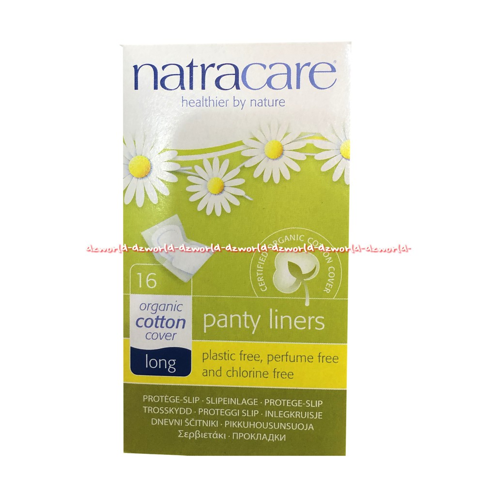 Natracare Panty Liners Normal Dan Long Pembalut Ramah Lingkungan Natra Care