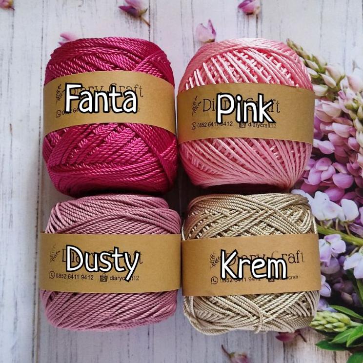 Jangan Ketinggalan order..  Paket Rajut Pemula (Alat2 dan Benang Polyester)