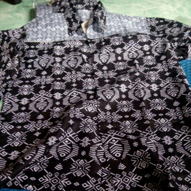 Kemeja Batik Pria Lengan Panjang Motif Sekar Jagad