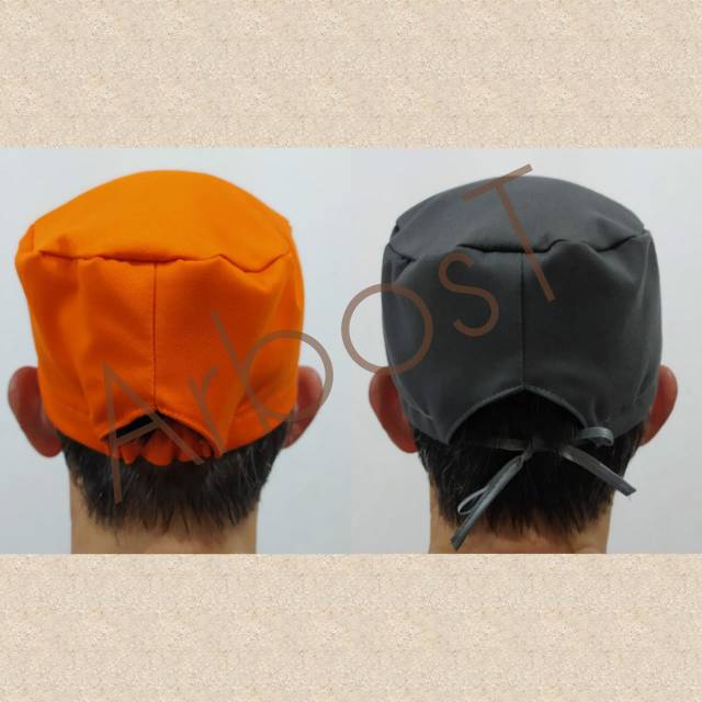 Topi Chef Topi Koki Topi Masak Topi Pekerja Pabrik Topi Operasi Surgical Headcap