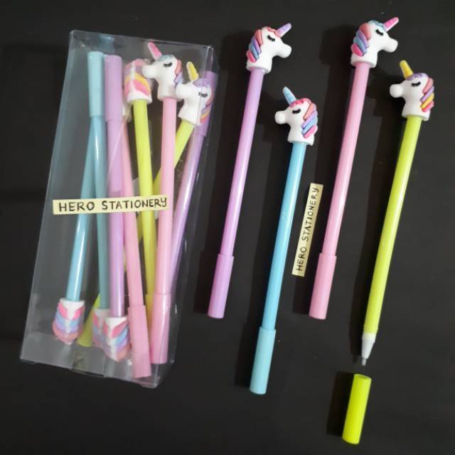 

Pen gel little pony unicorn 0.38 mm .12 pcs