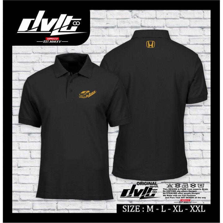 Poloshirt / Kaos Honda Jazz RS GE8 Siluet Murah   - kafahmi