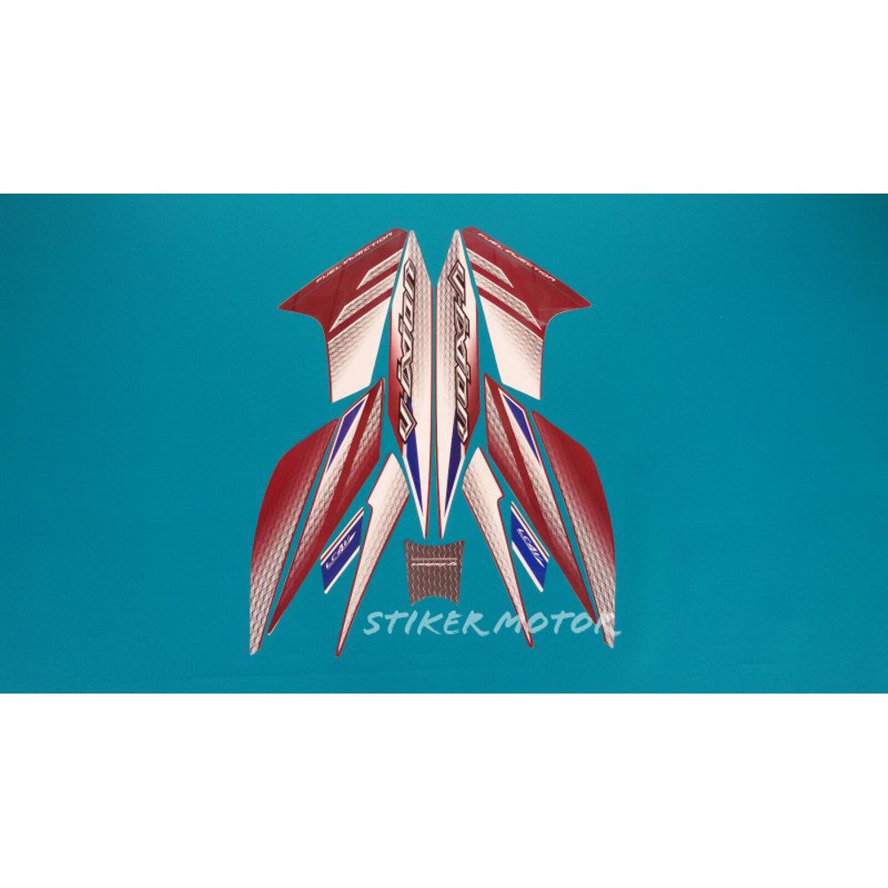 Variasi Stiker Motor New Vixion 2014 Ungu Shopee Indonesia