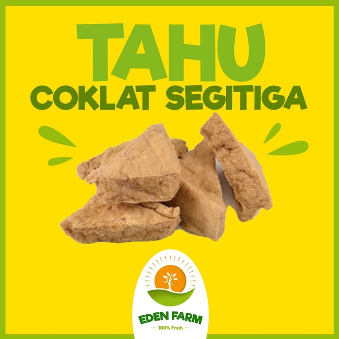 

10PCS TAHU COKLAT SEGITIGA - PROMO SAYUR BUAH MURAH 100% FRESH