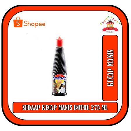 

SEDAAP KECAP MANIS BOTOL 275 ML SEDAP MANTAP RASANYA