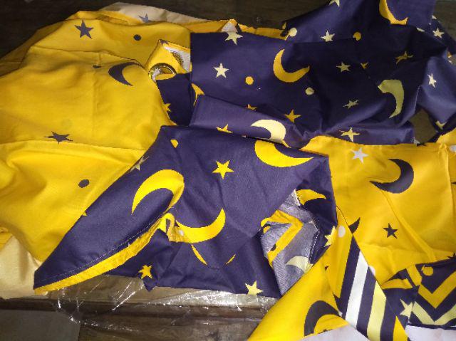 Sprei Bulan Bintang Murah No. 1 King 180 / No. 2 Queen 160 / No. 3 Double 120 / Super King 200