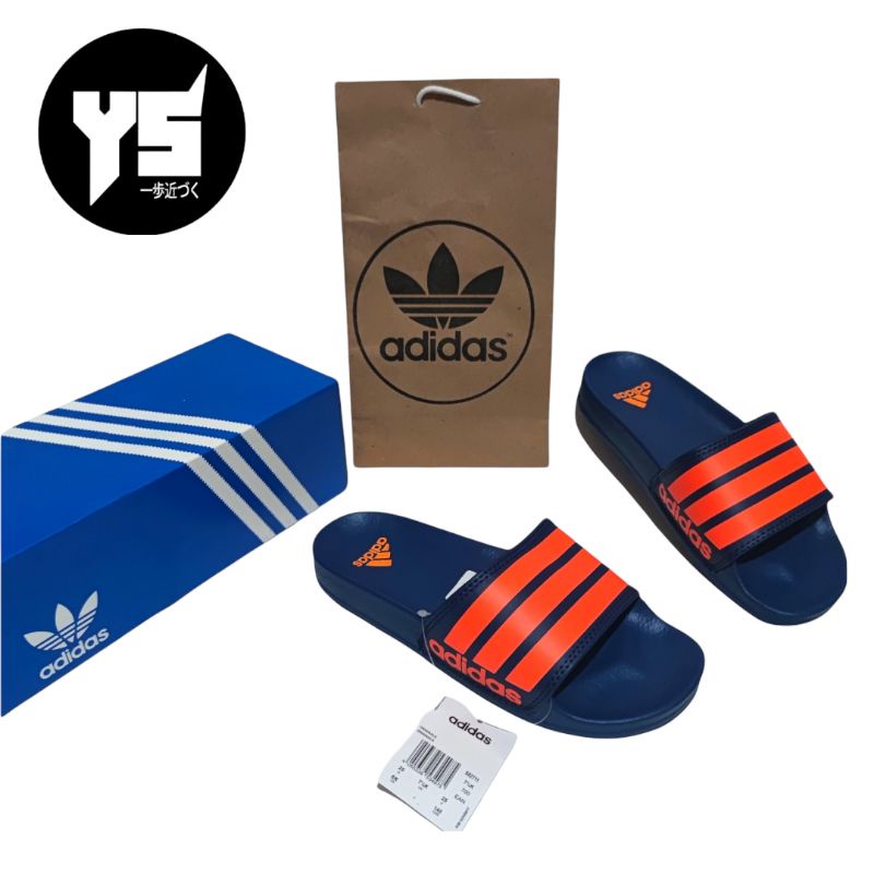 SANDAL SLOP ADID4S ORIGINAL-NAVY ORANGE