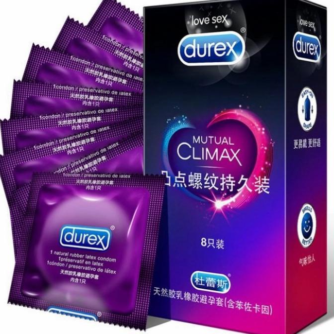 COD Kondom Durex Mutual Climax Dotted gerigi Original