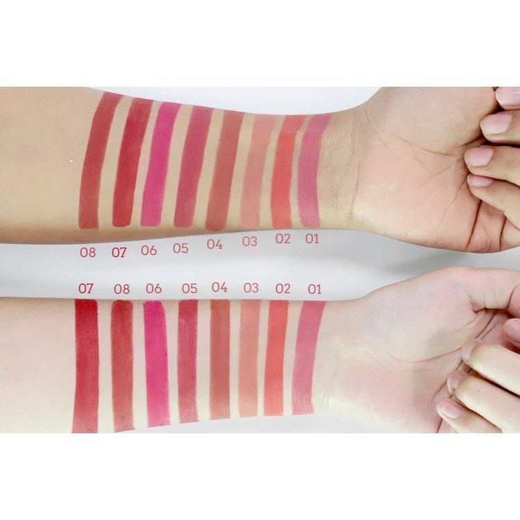[Tersedia Warna Baru  1-13] Wardah Colorfit Ultralight Matte Lipstick