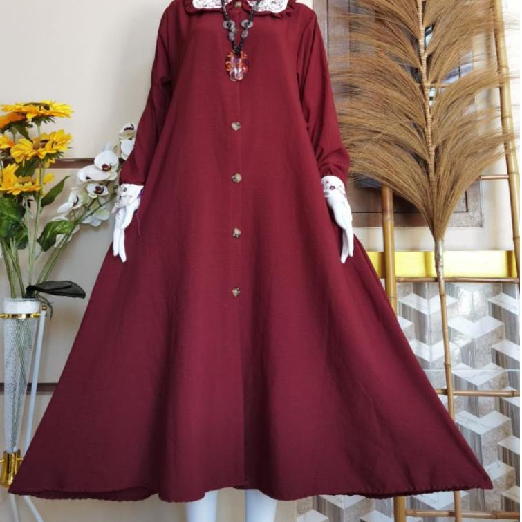 "DNK.19Au22ᵞ" MIDI DRESS/CRINCLE SUEDE/BHAN LEMBUT,ADEM/BUSUI/REALPICT//